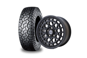 マッドヴァンスX TYPE M FB 16インチホイール ＋ YOKOHAMA X-AT [235/70R16]（4本セット)