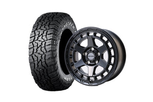 マッドヴァンスX TYPE S GB 16インチホイール ＋ GRANDTREK R/T01 235/70R16 104/101Q ホワイトレター（4本セット)