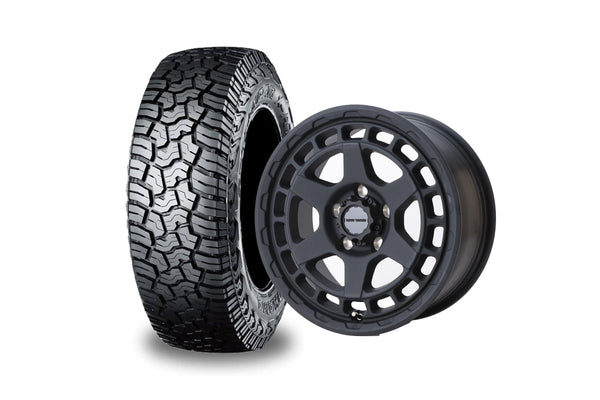 マッドヴァンスX TYPE S FB 16インチホイール ＋ YOKOHAMA X-AT [215/70R16]（4本セット)