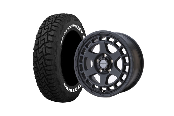 マッドヴァンスX TYPE S FB 16インチホイール ＋ TOYO OPEN COUNTRY R/T [235/70R16]（4本セット)