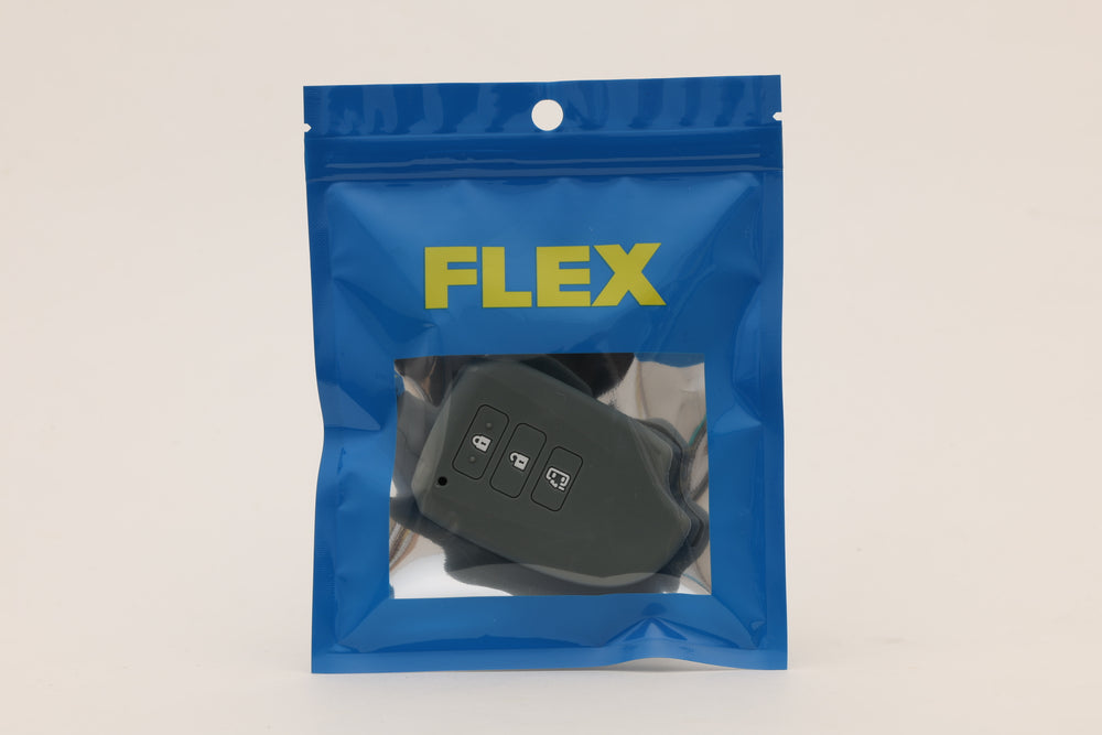 ハイエースキーカバー カーキ 片側パワスラ付