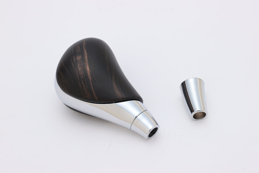 艶消マホガニー黒木目シフトノブ