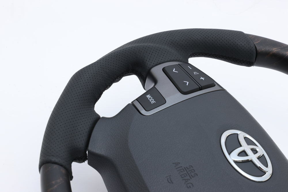 艶消マホガニー黒木目コンビハンドル