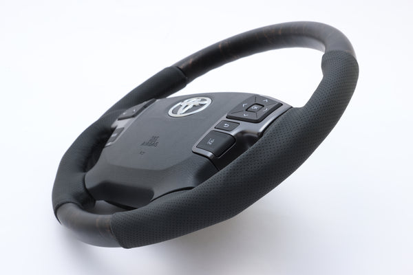 艶消マホガニー黒木目コンビハンドル