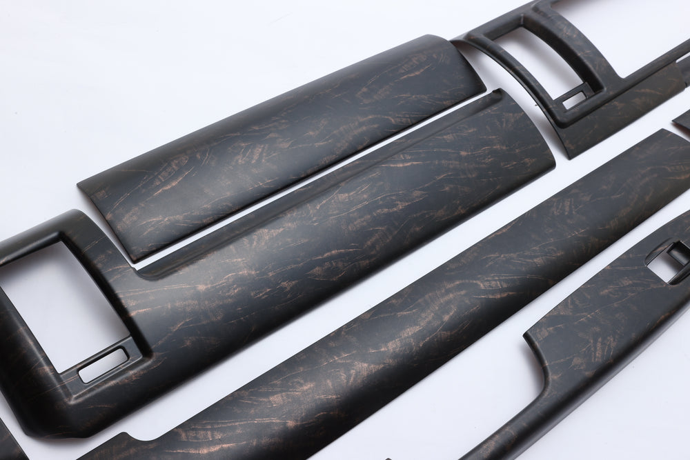 インテリアパネル 艶消マホガニー黒木目パネル(ワイド用)