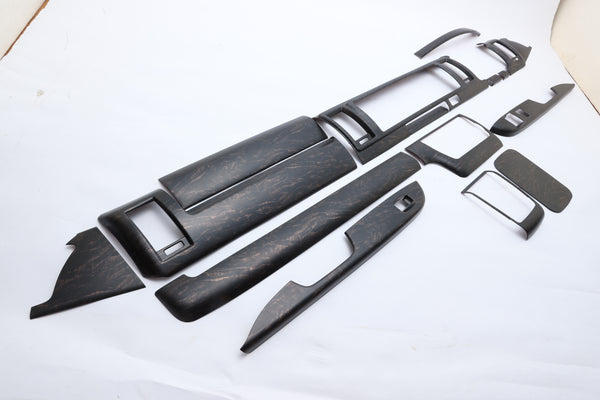 インテリアパネル 艶消マホガニー黒木目パネル(ワイド用)