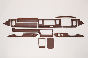 【ハイエース】インテリアパネル 茶木目標準3点セット