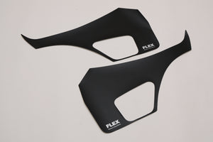 【ハイエース】キックガード ブラック