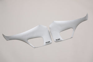 【ハイエース】キックガード シルバー