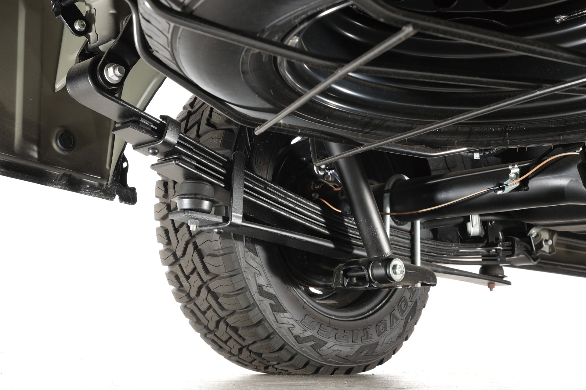 トヨタ ハイエース ワゴン用リーフ 車高微調整プレート　バンプ付き　引取 ハイエース】ワゴン用強化増しリーフ