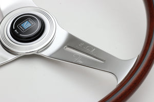 NARDIコラボステアリング クラシックウッド ポリッシュ 38パイ