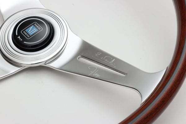 NARDIコラボステアリング クラシックウッド ポリッシュ 38パイ