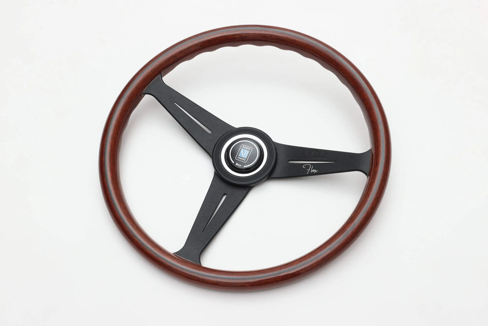 NARDIコラボステアリング クラシックウッド ブラック 38パイ