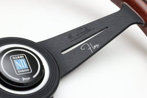 NARDIコラボステアリング クラシックウッド ブラック 38パイ