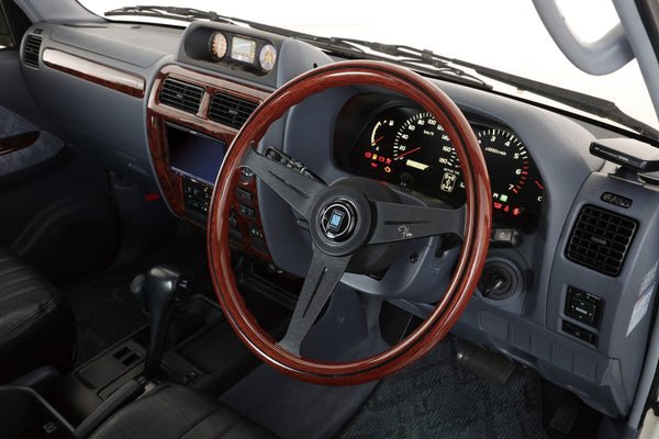 NARDIコラボステアリング クラシックウッド ブラック 38パイ