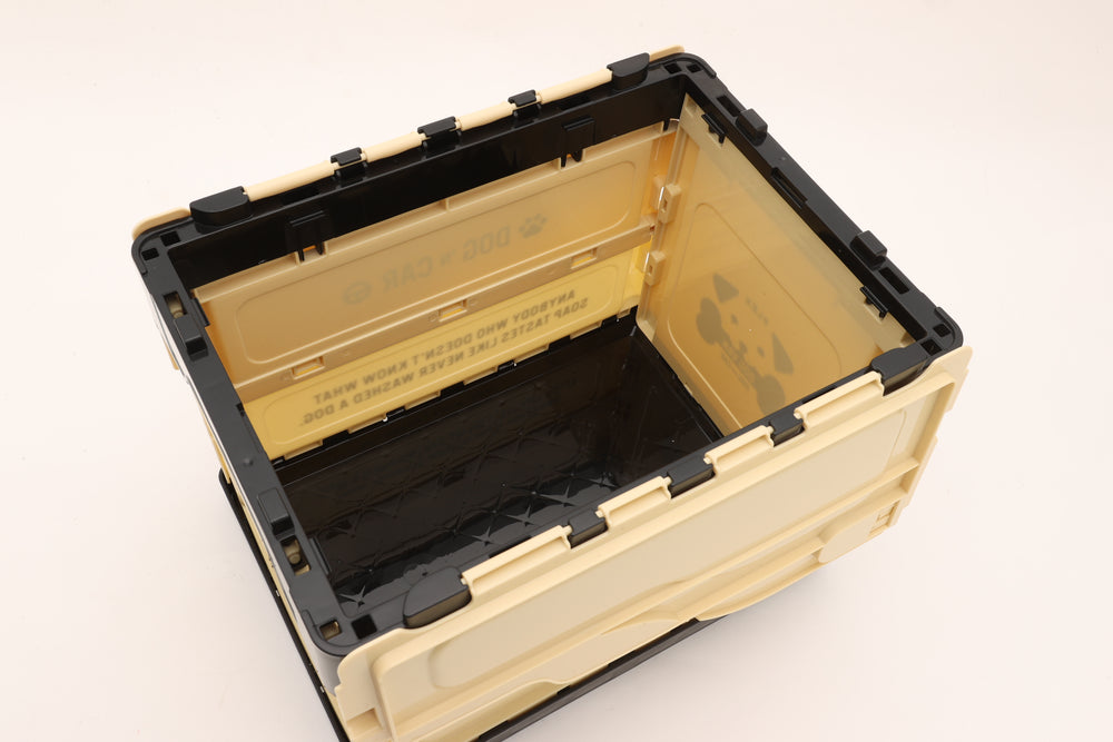 コンテナBOX DOG ベージュ 小サイズ