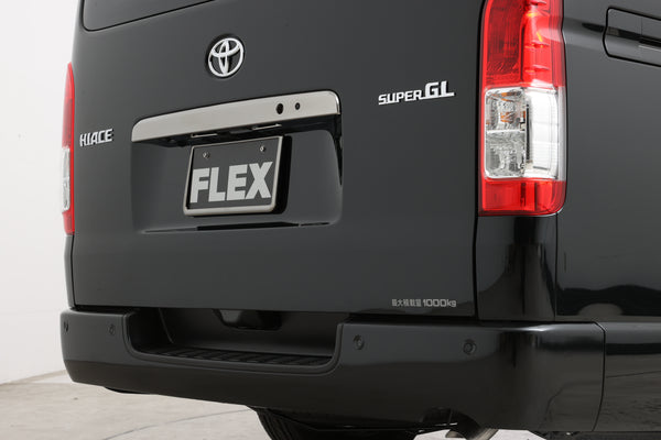 ナンバーフレーム ブラックメッキ