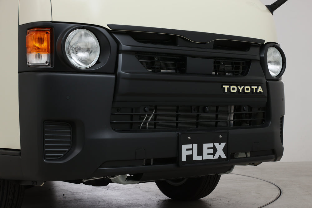 ナンバーフレームマットブラック