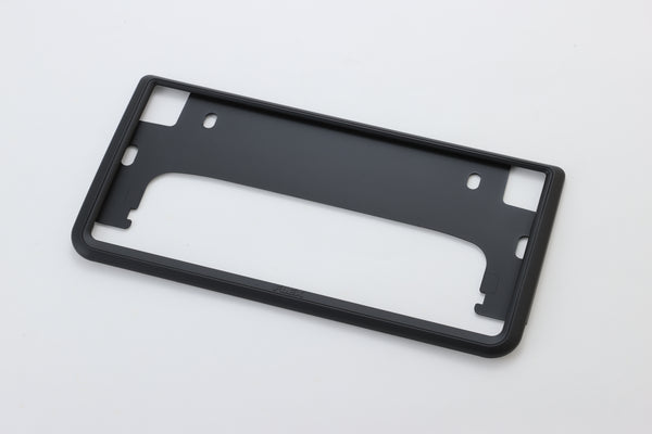 ナンバーフレームマットブラック
