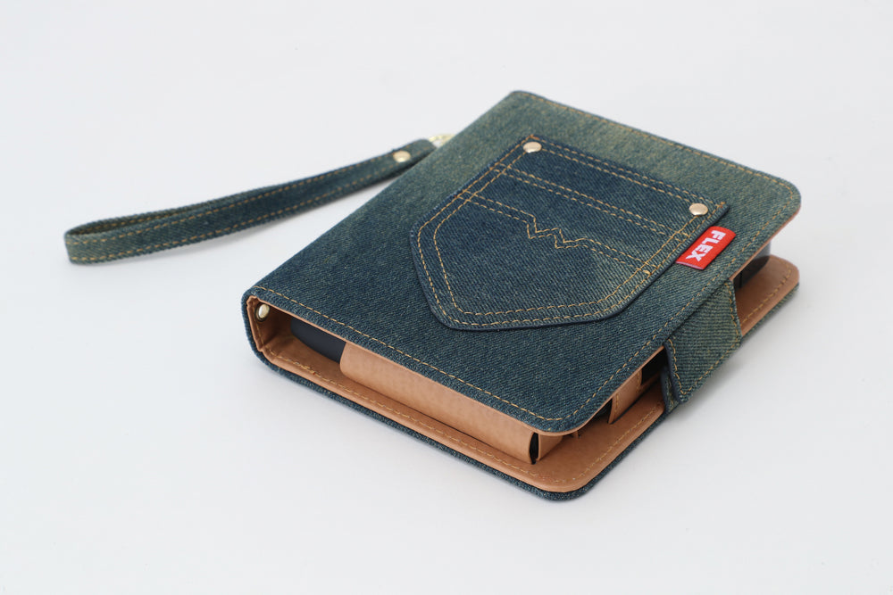 FLEXオリジナル IQOSケース Vintage Denim001