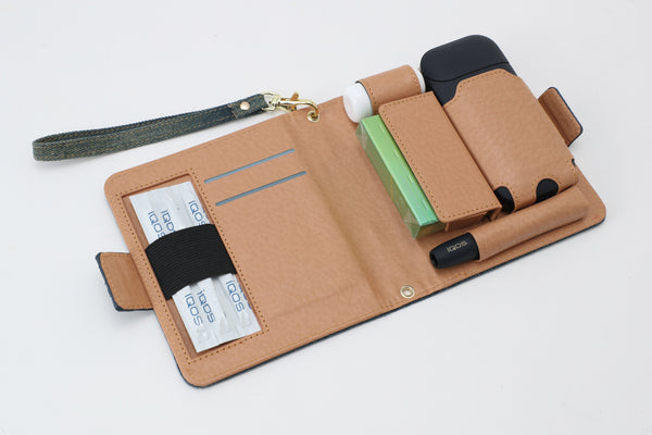 FLEXオリジナル IQOSケース Vintage Denim001