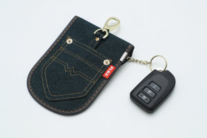 FLEX SECURITY POUCH Denim001　リレーアタック