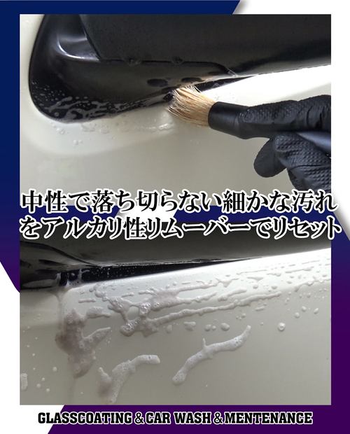 アルカリリムーバー（頑固な油汚れ・虫・鳥フン汚れ除去剤）