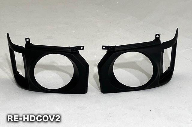 【ハイエース】丸目クラシックヘッドライトカバー