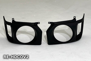 【ハイエース】丸目クラシックヘッドライトカバー